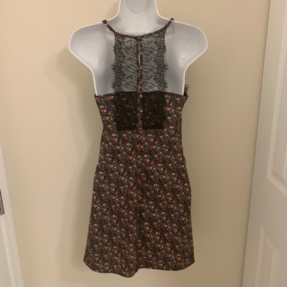 Hollister Floral Print Mini Dress XS - Picture 4 of 5